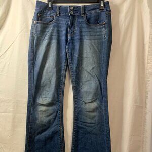 American Eagle Outfitters Super Stretch Artist Flare Jeans Women's
